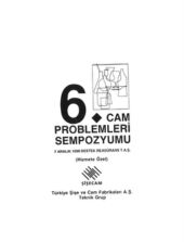 6. Cam Problemleri Sempozyumu
